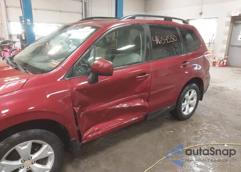 2014 Subaru Forester 2.5I Premium from USA, damaged, VIN JF2SJAEC9EH520593